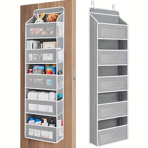 5-Shelf Hanging Organizer with Large Pockets – Over Door Storage for Bedroom & Bathroom

5-shelf hanging door organizer with large pockets for bedroom and bathroom storage

