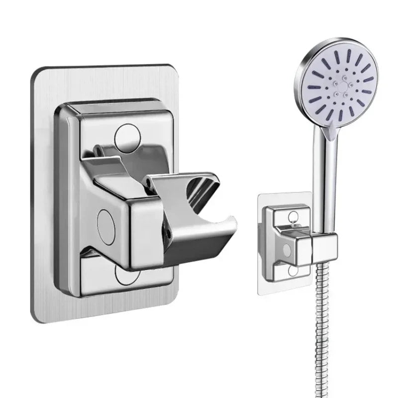 Adjustable Self-Adhesive Shower Head Holder – Wall-Mounted Handheld Bracket for Bathroom

Adjustable wall-mounted shower head holder with self-adhesive no-drill installation

