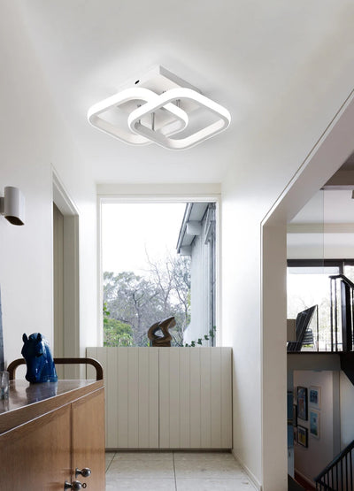 IRALAN LED Ceiling Chandelier Light – Flush Mount for Hallway, Kitchen & Bedroom