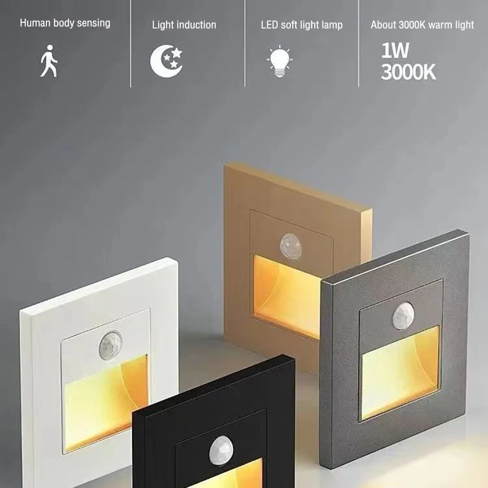 PIR Motion Sensor LED Stair Light - Bedroom and Staircase