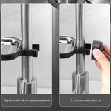 Stainless Steel Faucet Shelf – Sink Storage Rack & Towel Holder