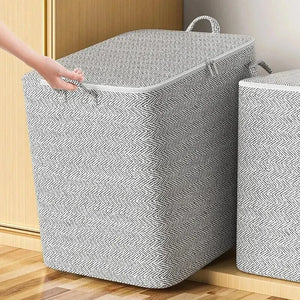 Large Capacity Quilt Storage Bag – Waterproof, Dustproof Duvet & Blanket Organizer