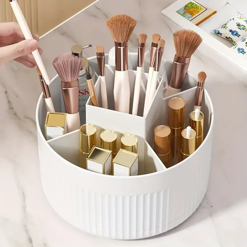Large Capacity Makeup Organizer Box with Drawers – Cosmetic Storage Shelf for Dressing Table & Skincare
