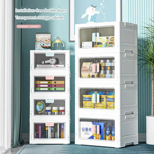 Foldable Stackable Storage Bins with Lids – Clothes & Blanket Organizer