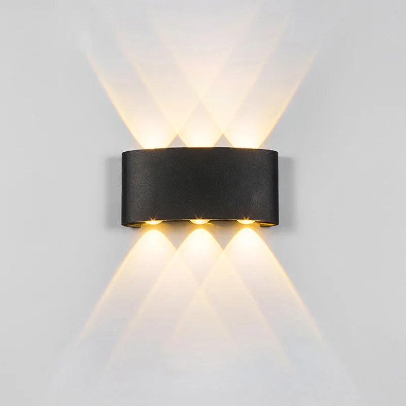 Outdoor Waterproof Wall Lamp – Minimalist LED Light for Gate & Garden
