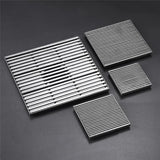 304 Stainless Steel Linear Floor Drain – Square Bathroom & Outdoor Courtyard Drain (12–30cm)

