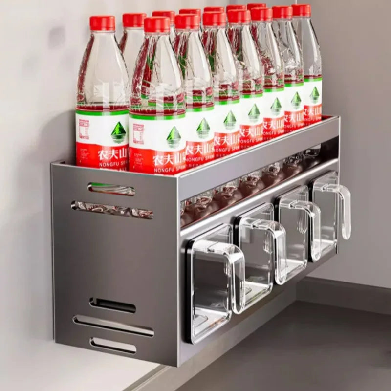 2025 Punch-Free Condiment Storage Rack Set