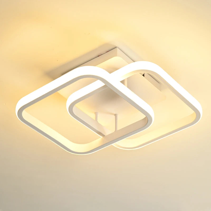 IRALAN LED Ceiling Chandelier Light – Flush Mount for Hallway, Kitchen & Bedroom