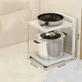 Adjustable Carbon Steel Pot & Pan Storage Rack