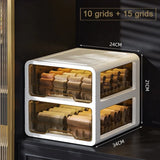 Clear Stackable Underwear Organizer Drawer – Thickened Transparent Clothing Storage Box