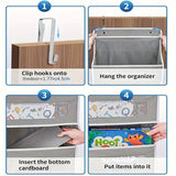 5-Shelf Hanging Organizer with Large Pockets – Over Door Storage