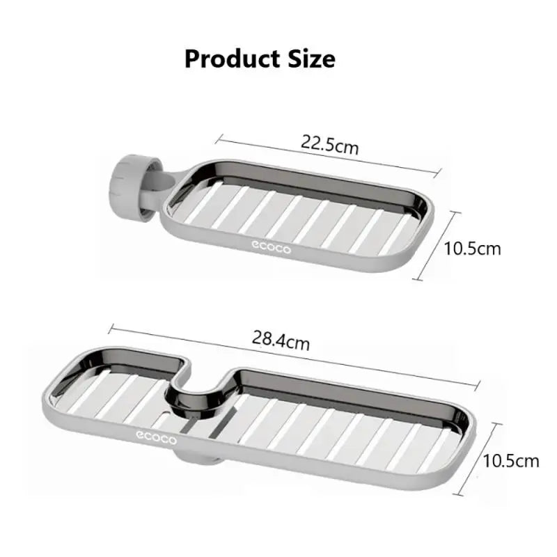 Stainless Steel Faucet Shelf – Sink Storage Rack & Towel Holder