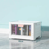 Foldable Stackable Storage Bins with Lids – Clothes & Blanket Organizer