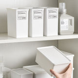 Kitchen Sundry Storage Box – Desktop Organizer with Lid for Laundry, Beads, Powder, and Clothes Clips