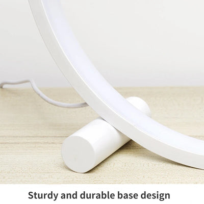 25CM Round LED Table Lamp Dimmable Bedside Night Light