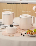 Folding Electric Kettle 220V – 304 Stainless Steel Portable Water & Noodle Cooker