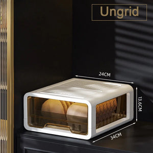 Clear Stackable Underwear Organizer Drawer – Thickened Transparent Clothing Storage Box