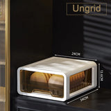 Clear Stackable Underwear Organizer Drawer – Thickened Transparent Clothing Storage Box