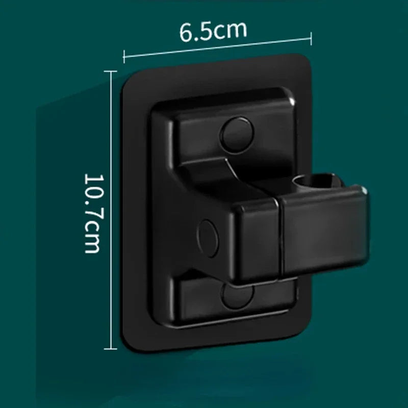 Adjustable Self-Adhesive Shower Head Holder – Wall-Mounted Handheld Bracket for Bathroom