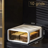 Clear Stackable Underwear Organizer Drawer – Thickened Transparent Clothing Storage Box