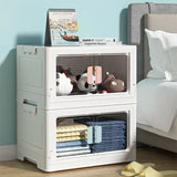 Foldable Stackable Storage Bins with Lids – Clothes & Blanket Organizer