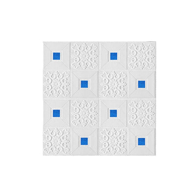 1-10Pcs 70cmx70cm 3D Tile Brick Wall Sticker Self-adhesive Foam Panel Wallpaper Bed Room Home Decoration Waterproof