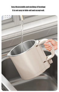 Folding Electric Kettle 220V – 304 Stainless Steel Portable Water & Noodle Cooker