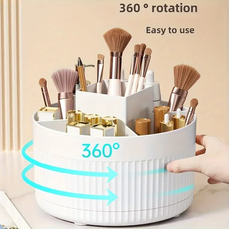 Large Capacity Makeup Organizer Box with Drawers – Cosmetic Storage Shelf for Dressing Table & Skincare