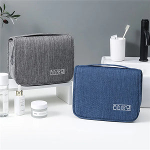 Large Hanging Travel Toiletry Bag – Makeup & Accessory Organizer for Men & Women