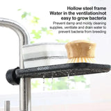 Stainless Steel Faucet Shelf – Sink Storage Rack & Towel Holder