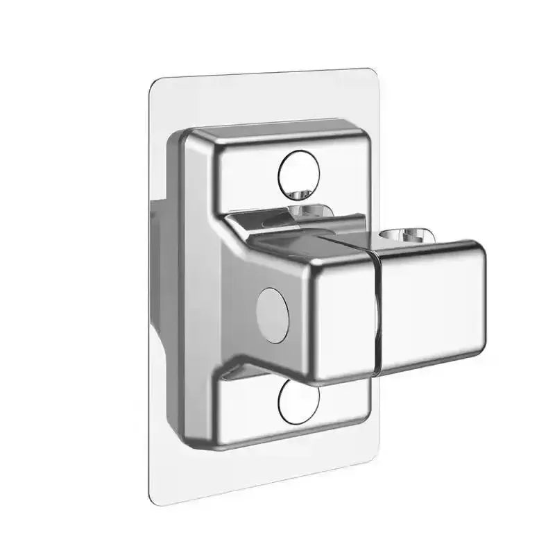 Adjustable Self-Adhesive Shower Head Holder – Wall-Mounted Handheld Bracket for Bathroom