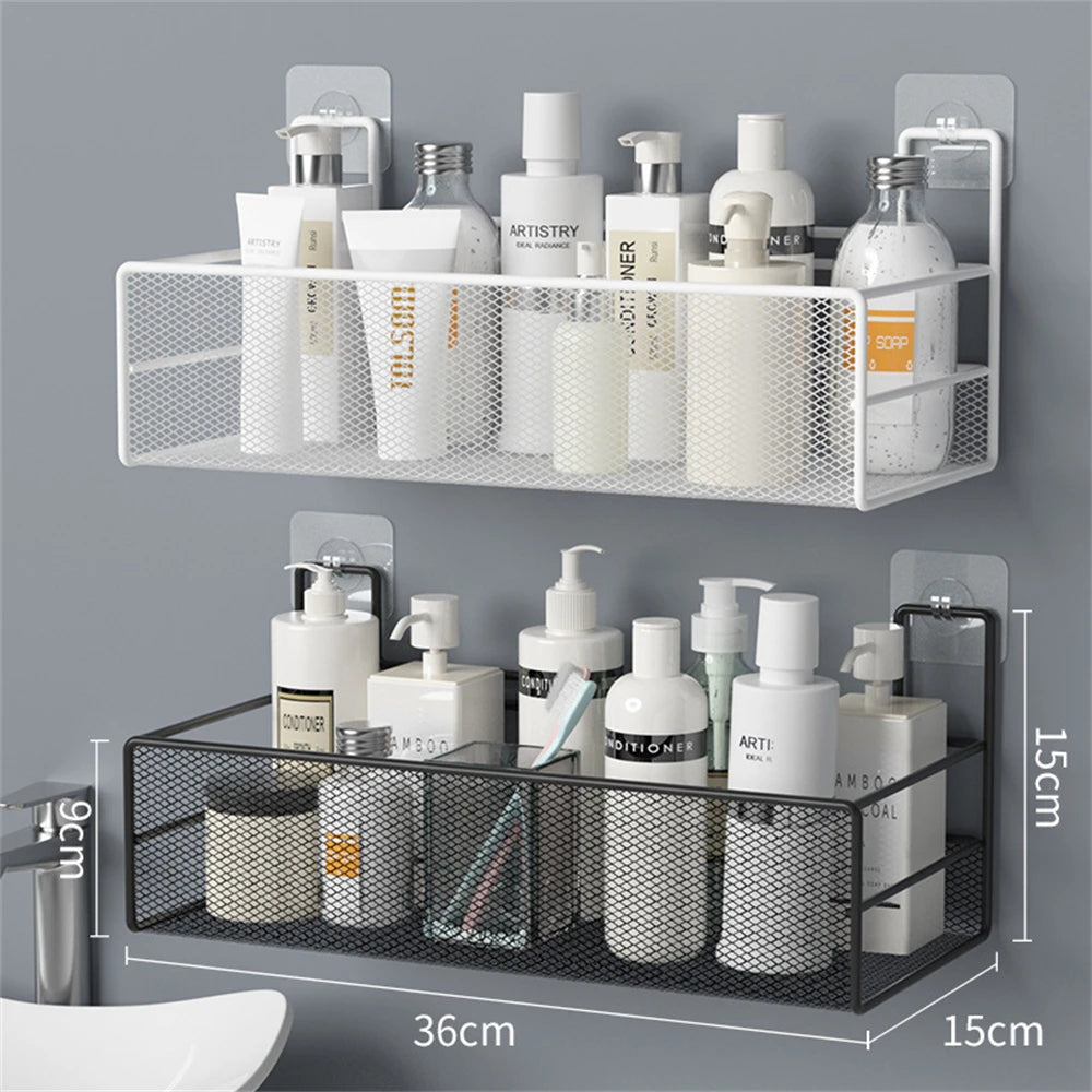 Self-Adhesive Bathroom Storage Rack – Punch-Free Hanging Basket for Toilet, Wash Basin & Dorm

Self-adhesive punch-free iron bathroom storage rack hanging on wall near toilet

