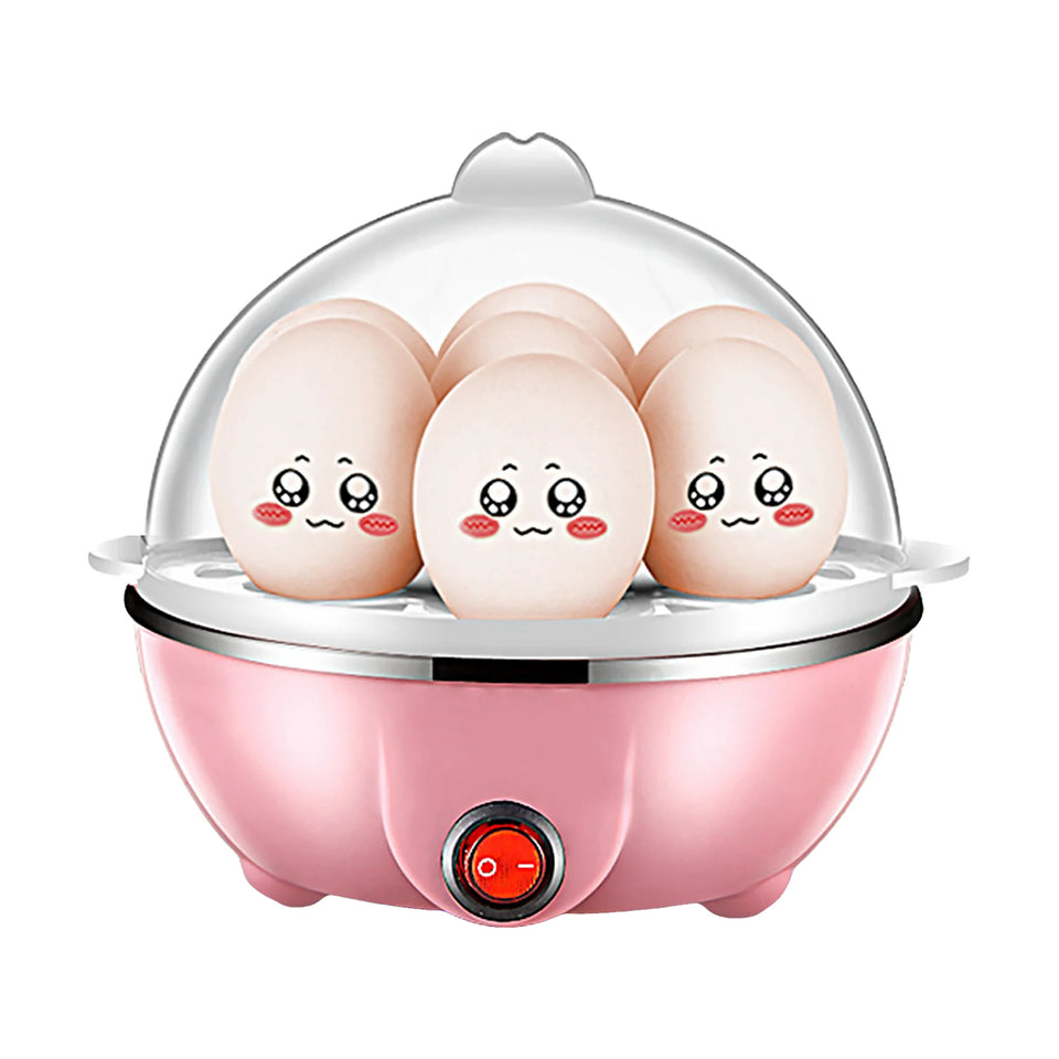 Double Layer Egg Cooker – 14 Egg Capacity Electric Boiler with Auto Shut-Off & Measuring Cup