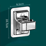 Adjustable Self-Adhesive Shower Head Holder – Wall-Mounted Handheld Bracket for Bathroom