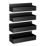 Magnetic Spice Rack Set – 4PCS Fridge Side Shelves & Cabinet Organizer for Kitchen