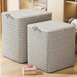 Large Capacity Quilt Storage Bag – Waterproof, Dustproof Duvet & Blanket Organizer